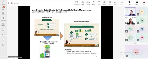 Screenshot from the Leadership Companion Series Episode 8 online session